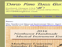 Tablet Screenshot of kingbass.com